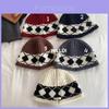 Wool Knitted Hat For Women With Geometric Pattern Winter Warmth Stylish Cozy