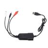 3.5mm Port USB Sound Capture RCA L/R Input MP3 Converter Adapter  Cassette Tape Digitizing
