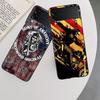Sons of Anarchy Phone Case For Samsung Z Flip 7 6 5G Galaxy Z Flip 5 4 3 Black Hard Cell Cover Luxury PC Shell Coque