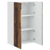 Wall Cabinet LUCCA Reclaimed Wood Look 60 x 31 x 100 cm Particle Board