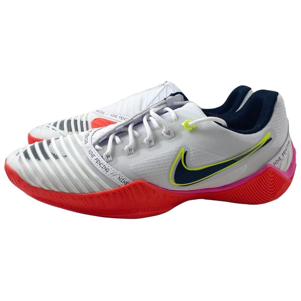 Nike Ballestra 2 Escrima Rawdacious Confortabil Versatil Anti-alunecare Durabil Pantofi de Antrenament cu Top Scund Bărbați sneaker Alb Roșu DJ4470-121