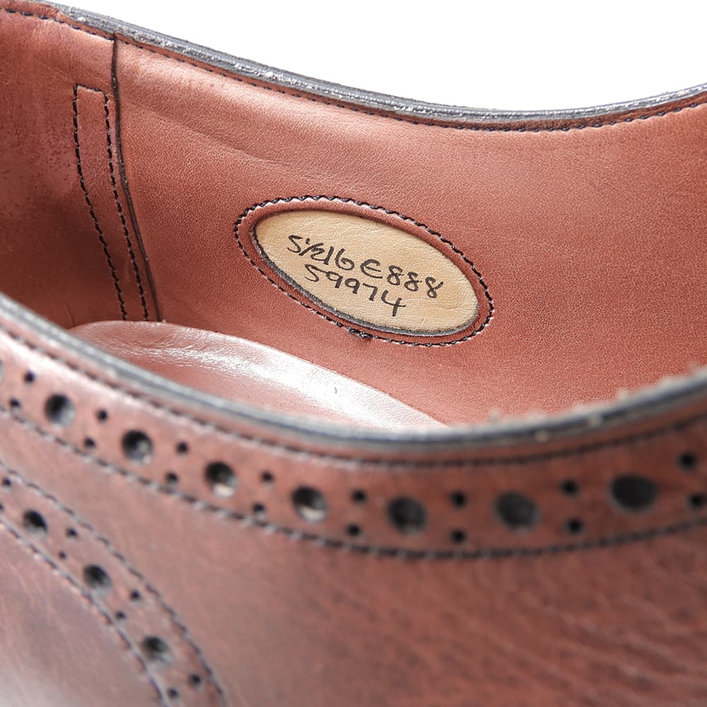 Edward Green Inverness 888 Last Wingtip Shoes Men's Burgundy 5 1/2 shoes 5.5 BurgundyUsed