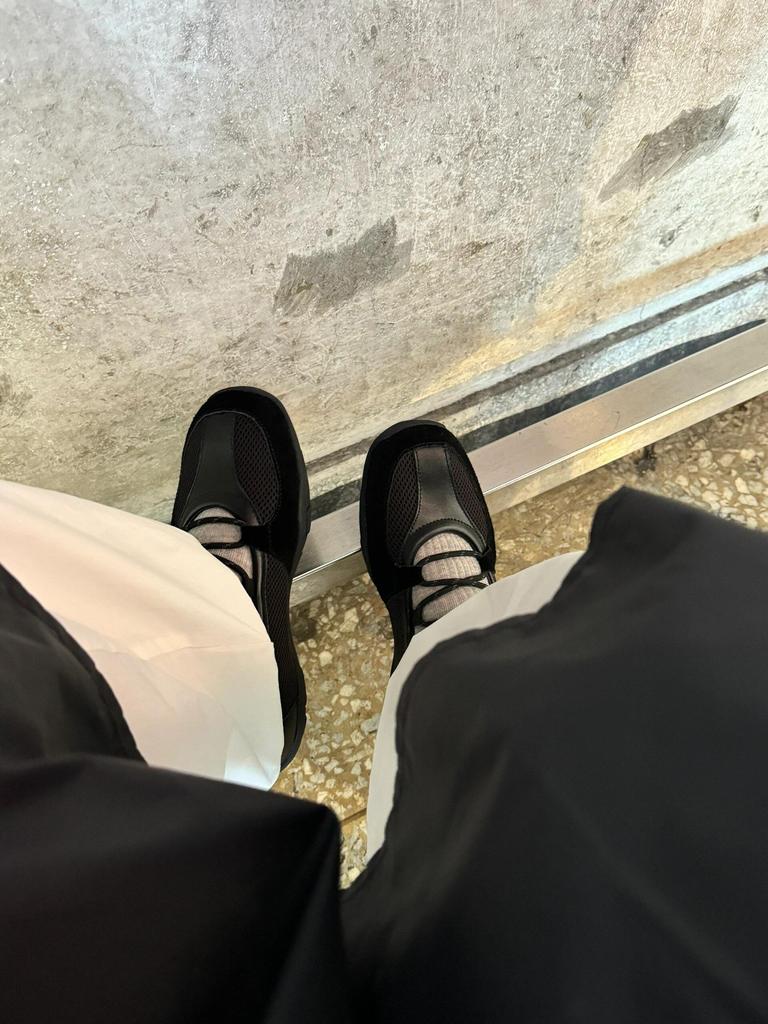 Cowhide Version~ Small Leather Platform Ballet Shoes Women's Straps Mary Jane Single Shoes Muffin Loafer Small Leather Shoes