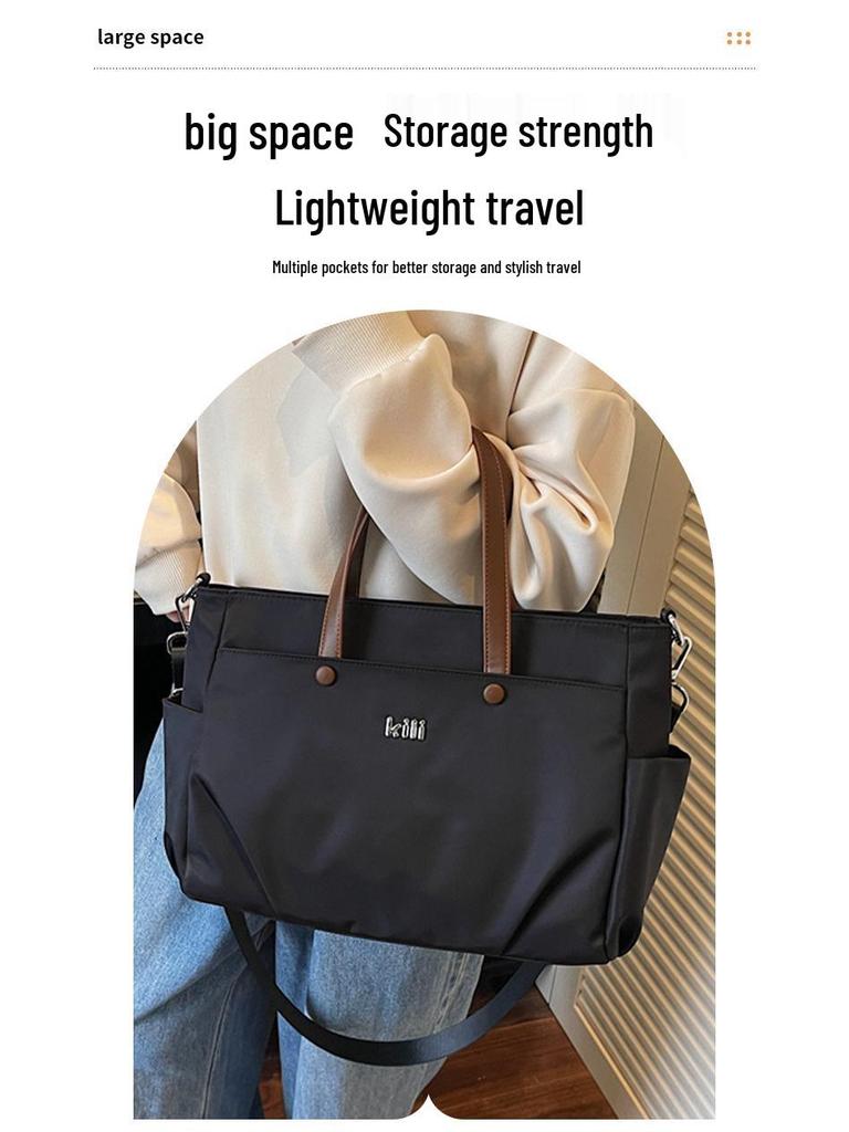 14" Wasserdichte Laptoptasche für Damen - Langlebige, geräumige Business-Aktentasche Handtasche