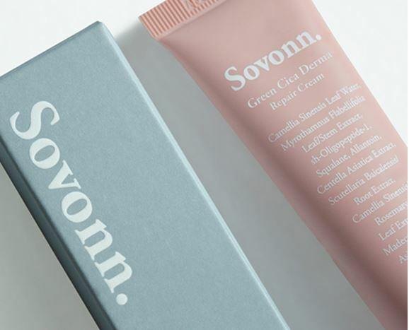 Sovonn Green Cica Derma Repair Cream 40mL