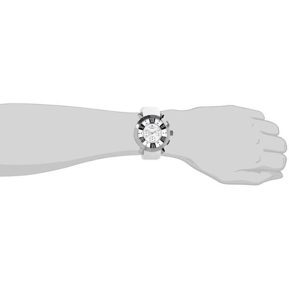 [Salvatore Mara] Salvatore Marra Watch Italian Brand 3D Index SM14102 (White)