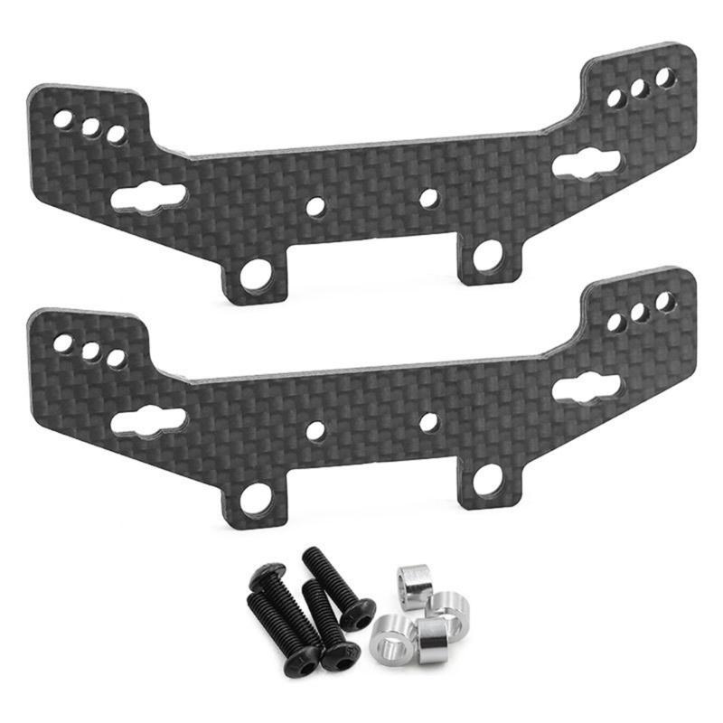 High Strength Carbon Fiber Shock Absorbers Mount Compatible With TT02 Models Stability Car Upgrade Component