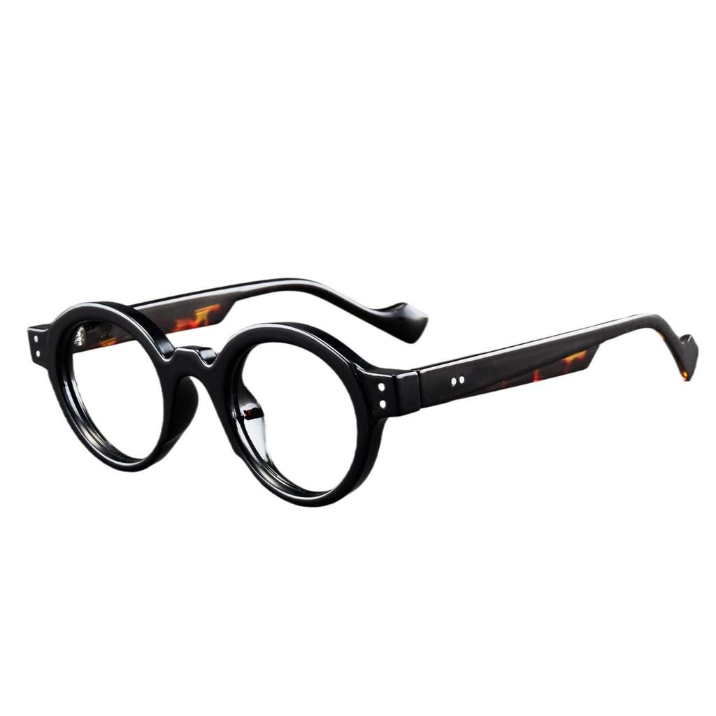 Retro Round Anti-Blue Light Glasses - Ultralight High-Definition Reading Eyewear for Men & Women