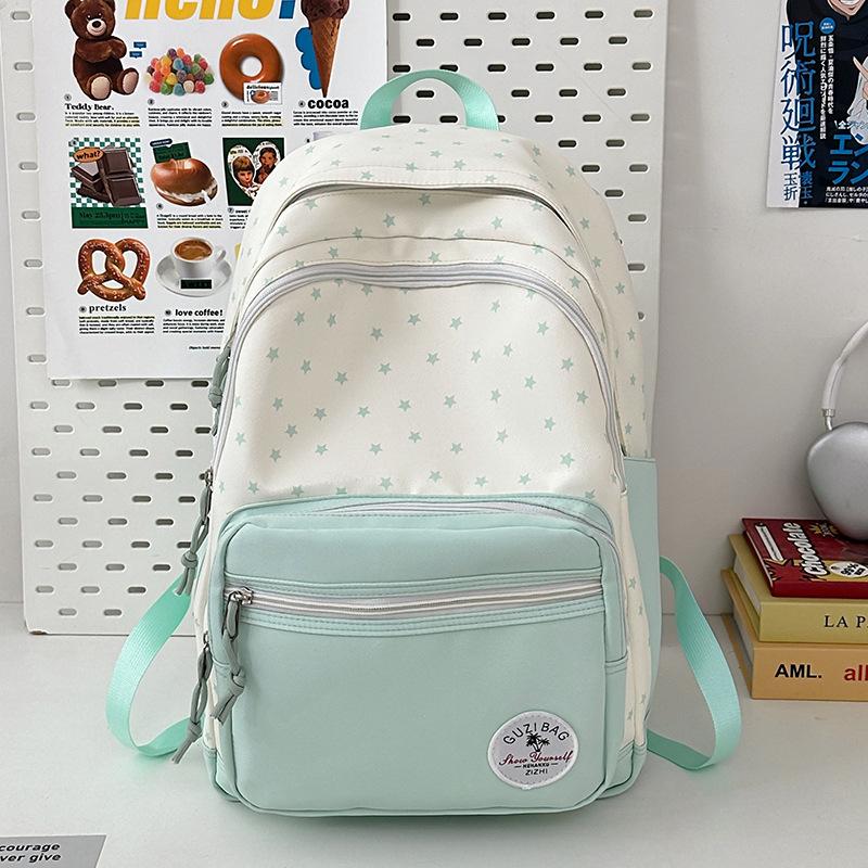 Large-capacity Backpack  New Type of Campus Casual Backpack  Simple and Versatile for High School Students  Student Computer Bag  Student Schoolbag