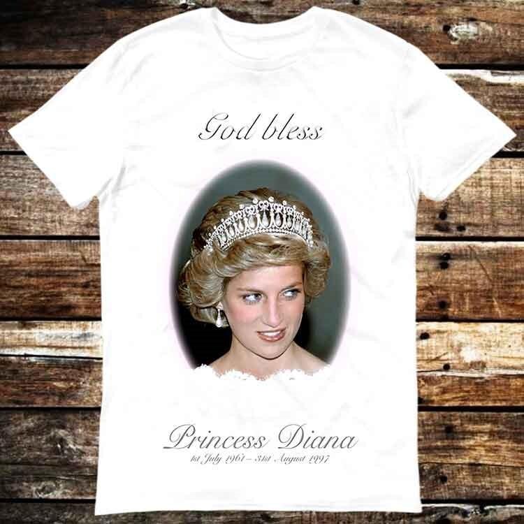 God Bless Princess Diana Remembrance T Shirt 6325 Unisex T-Shirt XXXXL