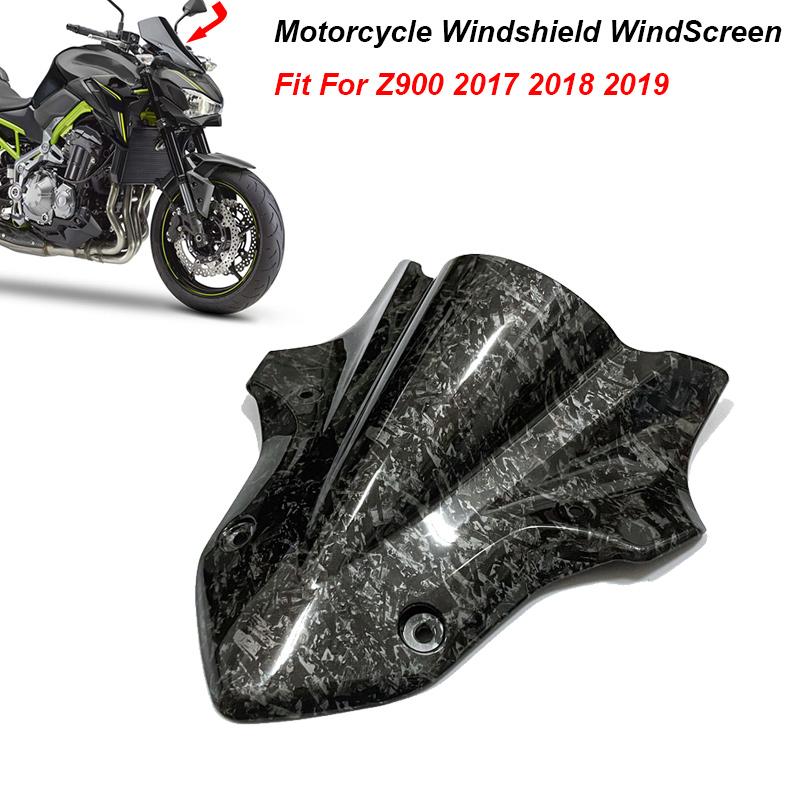 

Fit For KAWASAKI Z900 Z 900 17-19 Motorcycle Accessories Windshield Shield Airflow Wind Screen Shield Deflector Protector
