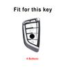4 Buttons For BMW G20 G30 E46 E60 E90 X3 X5 X6 F15 F16 F45 F46 7 Series G11 F48 F39 New TPU Car Key Case Cover Shell Protector