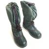 SOREL Vintage 80s-90s Canada Long Snow Boots with Inner WOS8 24.5-25.5 Green Boots Shoes(USED)