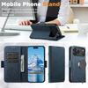 iPhone 17 Pro Flip Case with MagSafe, Card Slot, Wireless Charging, Stand, and Protective Leather Design