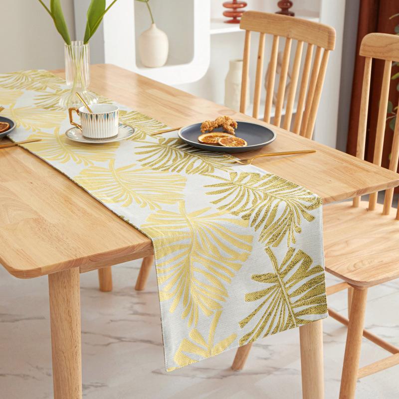 Double-sided Printing Table Runner Living Room Coffee Table Tablecloth Chinese Style Home Decoration