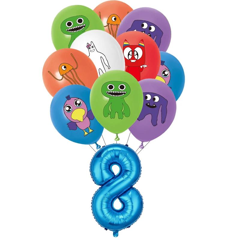 Garten Of Banban Birthday Balloons Party Supplies Gift Bags Plates Cutlery Decorations Child Birthday Party Favors Baby Shower