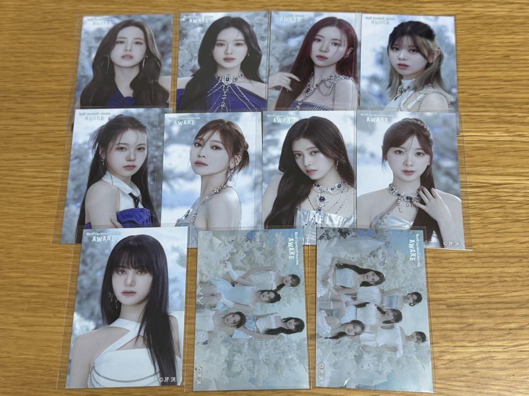 

[USED] NiziU AWAKE FC Lottery Sticker Complete Unit