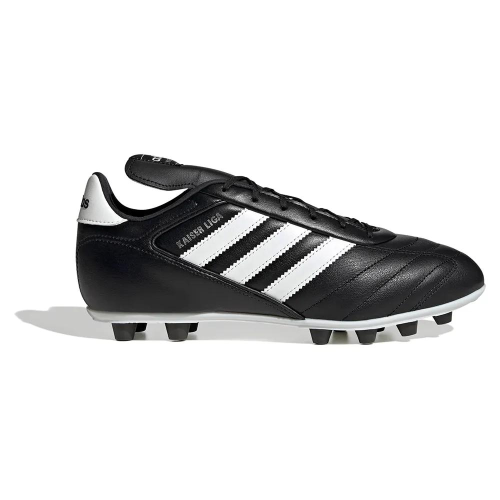 adidas Kaiser Liga 2 Football Boots Firm Ground Black