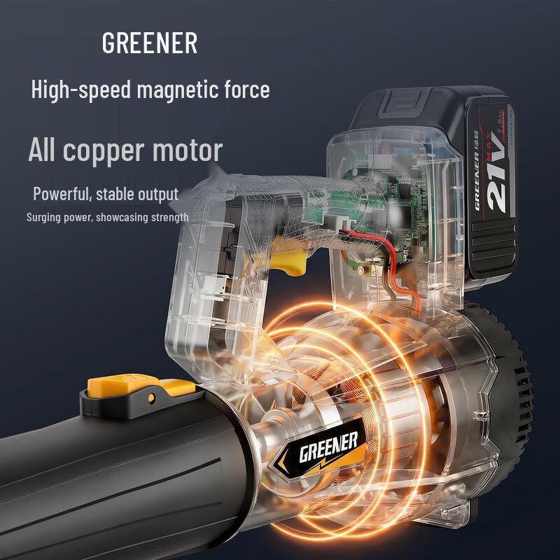Greener Cordless Industrial Blower CN plug (adapter included)