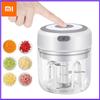 Xiaomi 250ML Elektryczny Młynek do Czosnku Domowy Wielofunkcyjny Młynek do Mięsa Bezprzewodowy Przenośny Mikser do Jedzenia dla Niemowląt