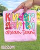 Comfort Colors Kindergarten Shirt, Teacher Tee, Preppy Kindergarten T-Shirt, Back To School, Kindergarten Department Gifts, Crew, Squad