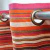 Red Woven Cotton Curtain 150x250