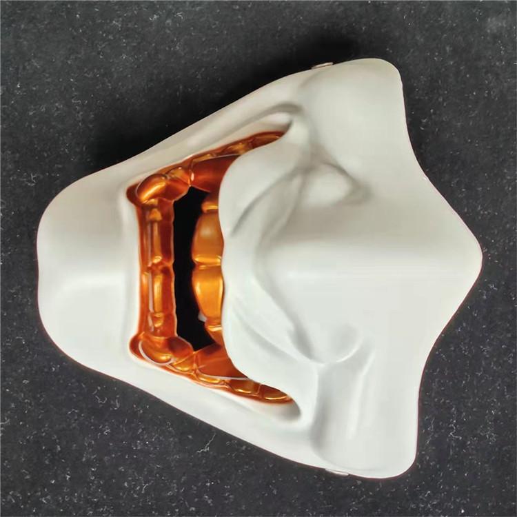 Eyecatching Half Face Hannya Masks In Various Styles For Festive Occasions
