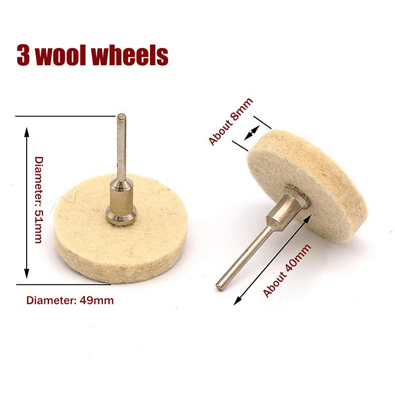 Polishing Wheel Cloth Buffing Wheel Bench Grinder Power Tool Accessories For Gold, Silver Jewelry Mirror Polish Pad