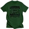 Legends Were Born in 1953 Year of Birth Birthday T Shirts Summer Style Graphic Cotton Streetwear Grandpa T-shirt Mens Clothing