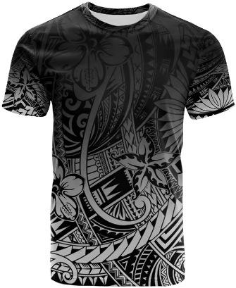 Fashion Polynesian 3D Printed T-Shirt Men's Summer Short Sleeve Hawaiian Crew Neck T-Shirt Casual Top