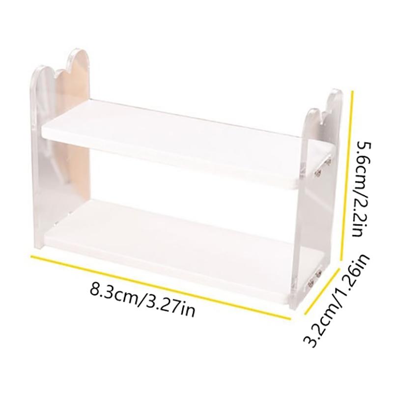 1:12 Dollhouse Miniature Storage Rack Food Display Stand Mini Shelves Bookshelf Flower Racks Cake Bread Storage Shelf Model Toy