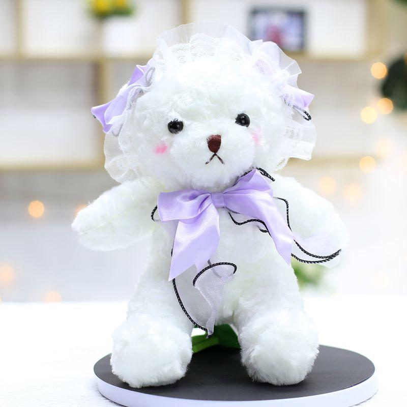 Plush Toy Doll 7 Inch Grab Machine Lolita Bear Doll Rag Doll Girl Birthday Gift Doll