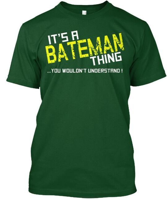 Bateman Thing T-Shirt Made in the USA Size S to 5XL M