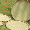 Handmade Bamboo Weaving Sieve Tray: Decorative Round Basket for Drying, Tea Ceremony, and Vegetables