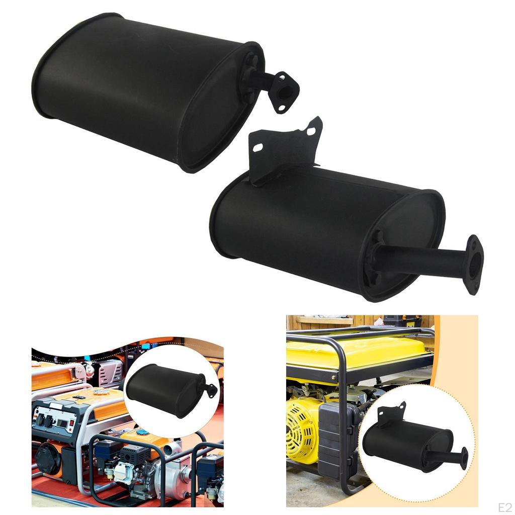 Generator Exhaust System Replacement Automobile Accessory Professional Metal 2kw To 3kw