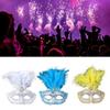 Masquerade Feather Mask for Women Venetian Mask Party/Balls Prom/Wedding/Wall Decorations Mardi Gras Mask Costume Mask