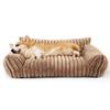 Waschbares Haustier-Sofa-Bett Hunde Katzen Kleine Mittlere Haustiere Weicher Plüsch Warmes Nest
