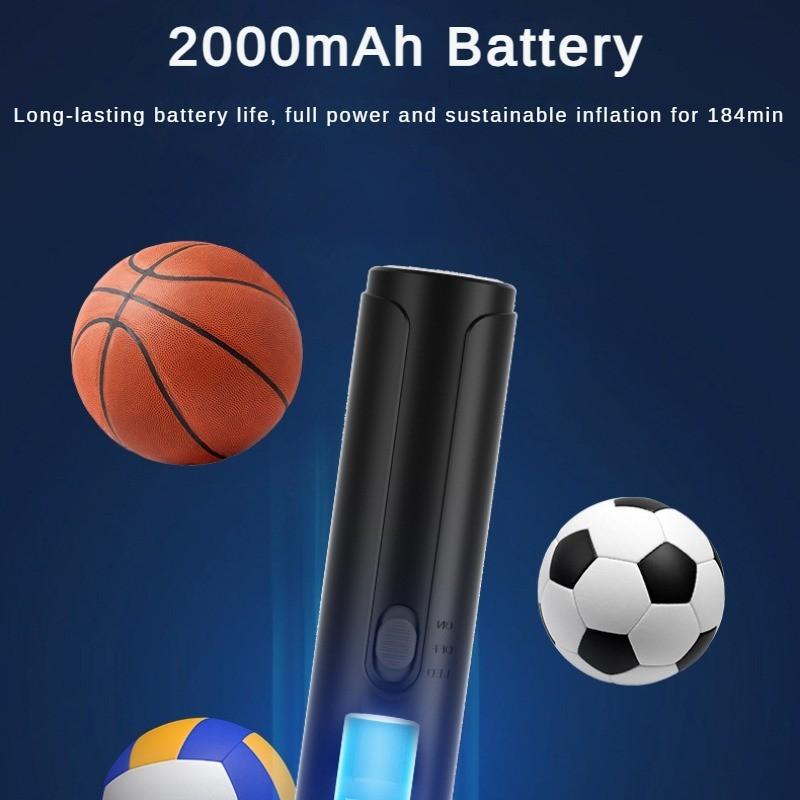 Football Volleyball Children's Toys Leather Balls Universal Wireless Inflation Pump Portable Basketball Electric Inflator 40*180mm