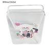 Transparent Card Storage Case Dustproof Flip Storage Box Photocard Storage Box  Stationery