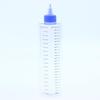 1Pc 30-500Ml Clear Pet Graduated Bottles Twist Cap Refillable Liquid Sample Container Inks Oils Arts Hair Dye Water Bottle