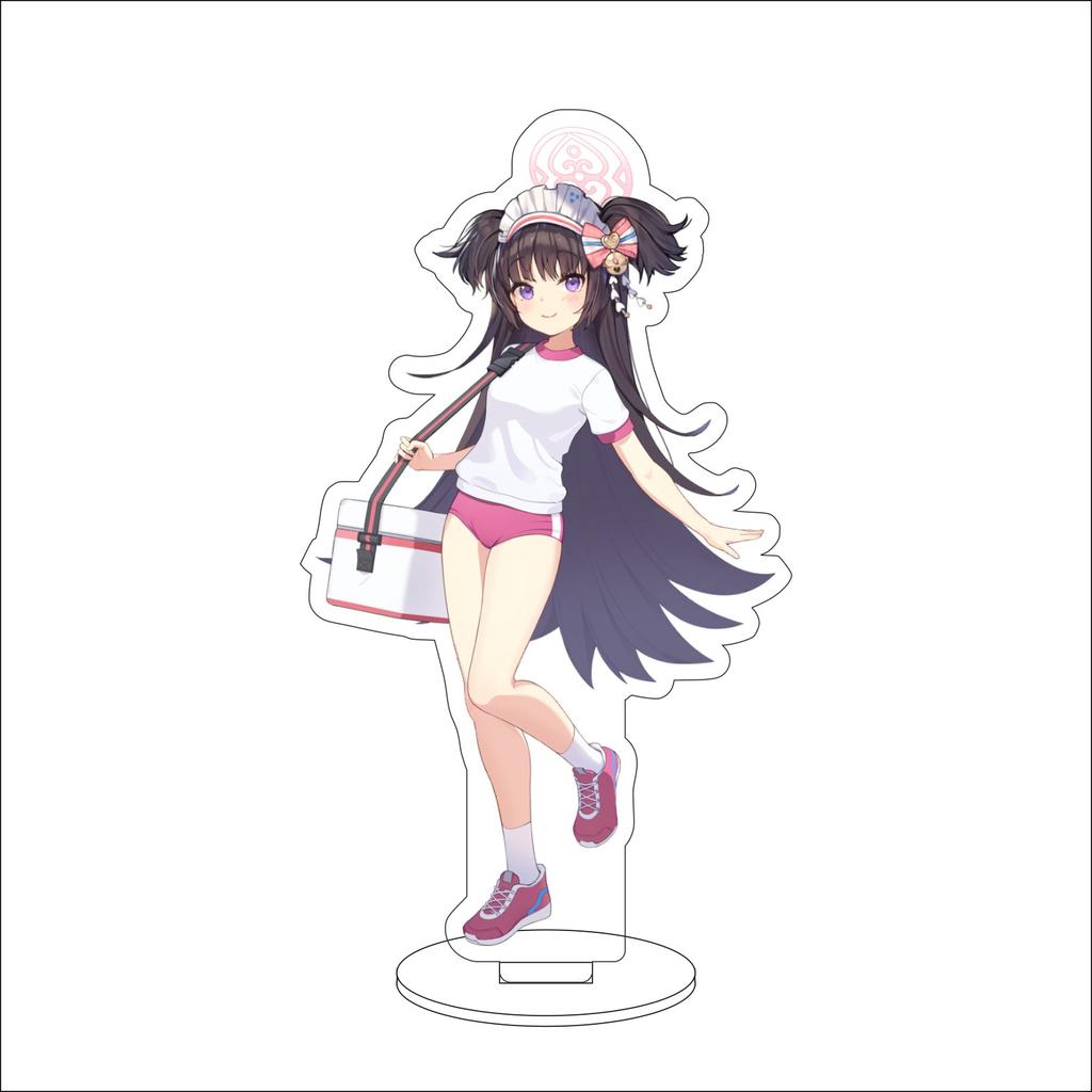 16CM Anime Blue Archive The Animation Cosplay Ornaments Takanashi Hoshino  Acrylic Stand Figure Stand Halloween Gifts