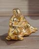 Good Luck Seven Lucky Gods Jurojin Buddhist Hideun Makita Statue Ornament Takaoka Copperware (Gold plated/24K) Sculptor Prototype_Buddha (Jurojin