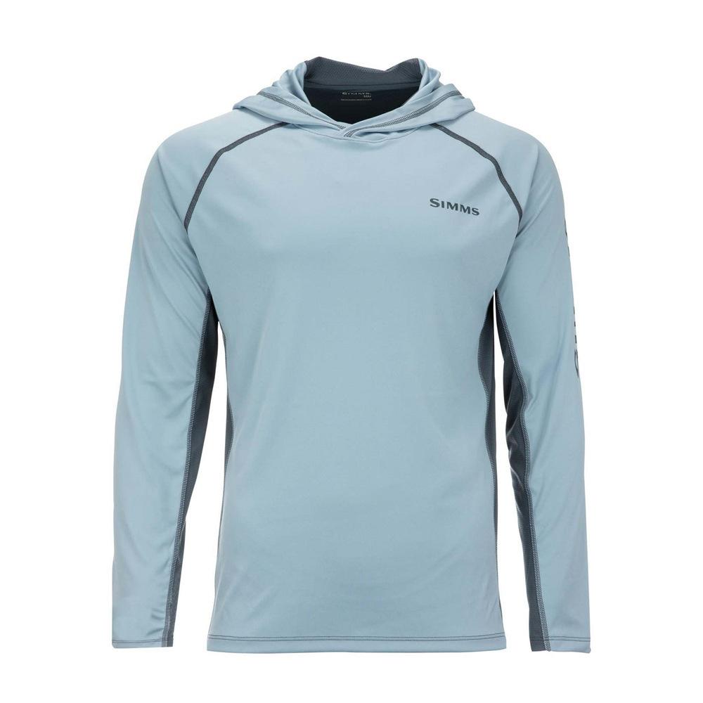 2024 New SIMMS Men's Outdoor Fishing Suit Hoodie Lightweight Sunscreen UP + 50 Long Sleeve Luya Fishing