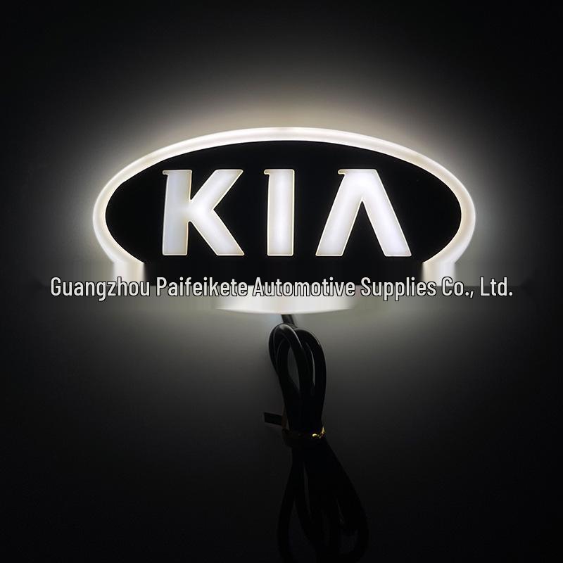 Kia K5, Sorento, Cerato, Forte 4D Emblème Arrière LED Lumineux