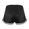 Women's satin smooth high waist slim  edge running Home Shorts