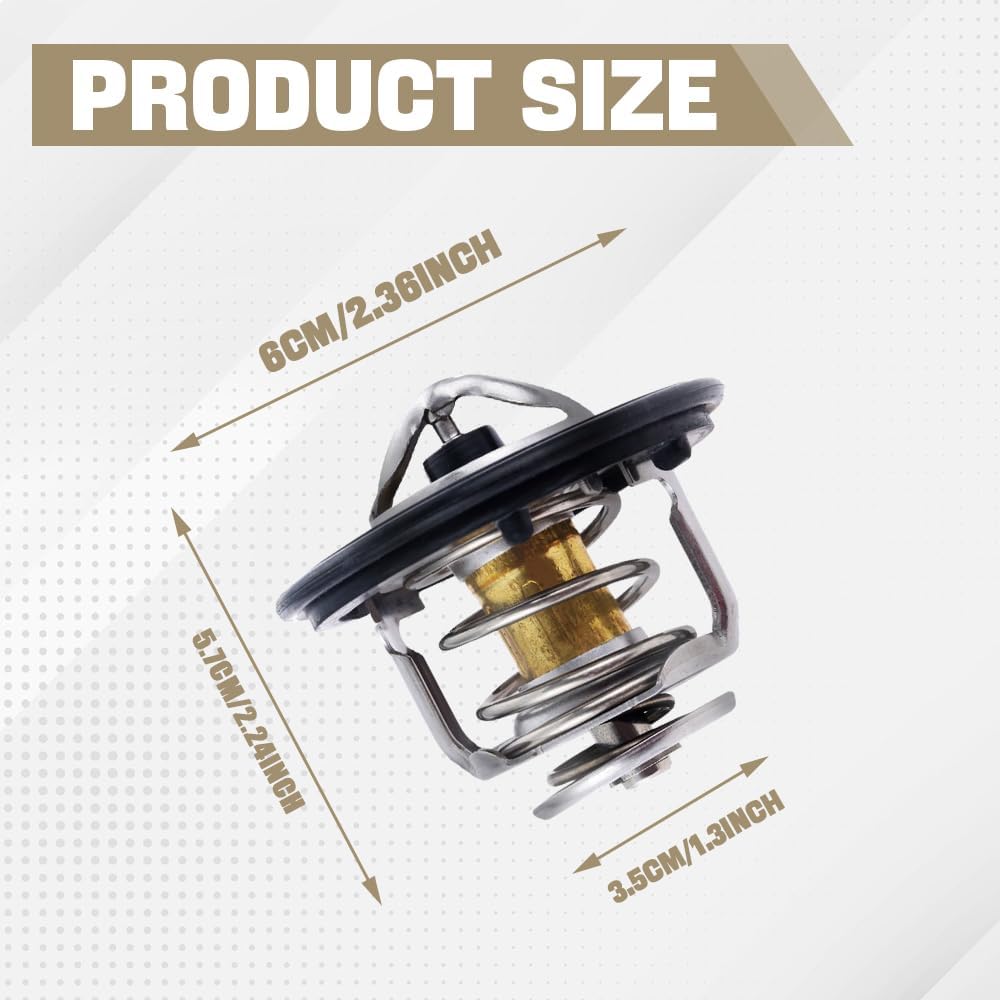 Car Thermostat, High Performance Thermostat, Automotive Replacement Engine Thermostats, Auto Engine Coolant Thermostat Compatible With Honda Civic
