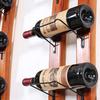 Wooden Wall Cocktail Holders Red Wine Mounted Whiskey Display Bar Wine Rack Decorative Racks Storage Wine Holder Restaurant