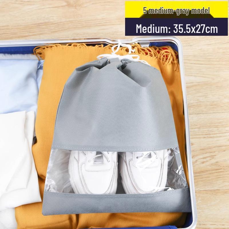 

Travel Shoe Bag - Dustproof Storage & Cover for White Shoes