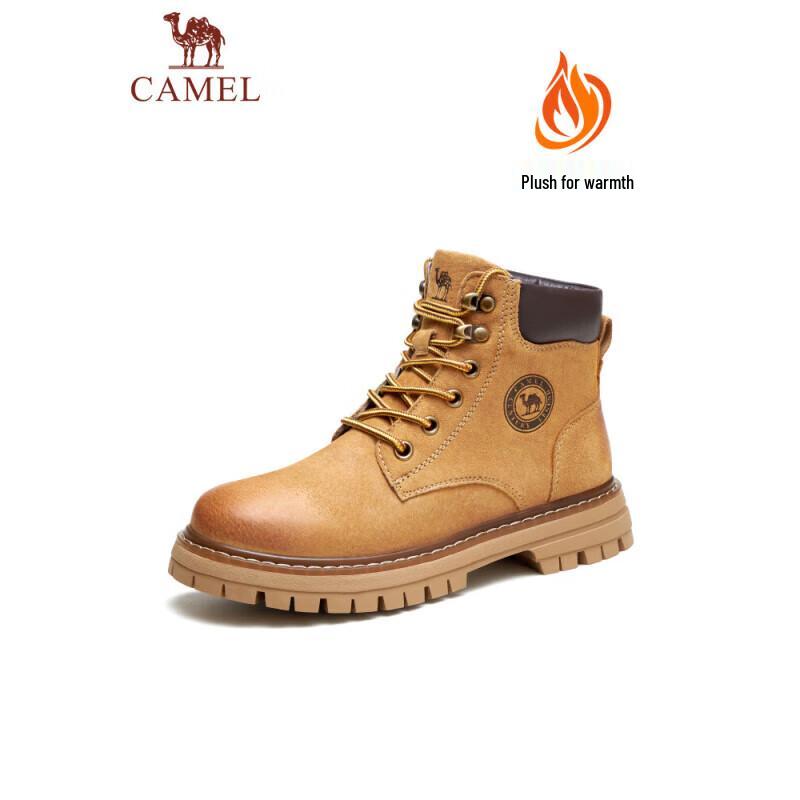 Camel Women s Fleece-Lined English Style Martin Boots 37