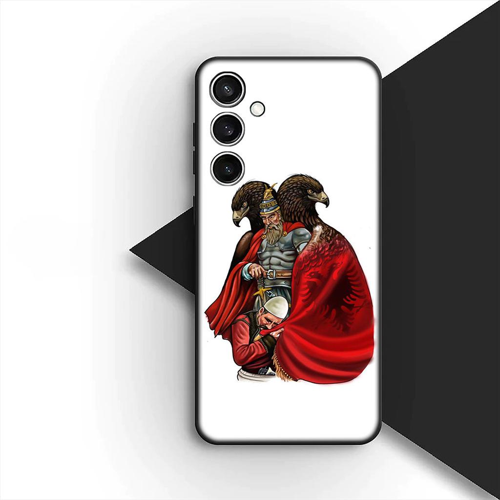 Soft Cover for Apple iPhone 12 13 Pro Max Mini ProMax X XR Air 12Pro 13Pro Casing Phone Case Albanians Red Albania Flag